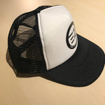 Hat - Black with white snapback